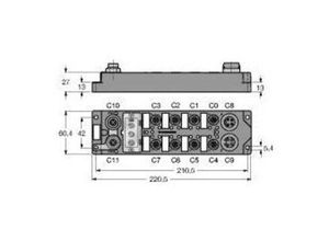 4047101259155 - FGEN-OM16-4001 6825426 Multiprotokoll-I O-Modul 1 St