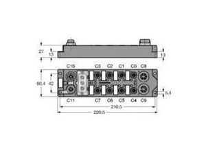 4047101259759 - FGEN-IOM88-5001 6825424 Multiprotokoll-I O-Modul 1 St