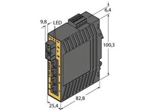 4047101300482 - SE20-84XT-RJ422-FO Industrial Ethernet Switch