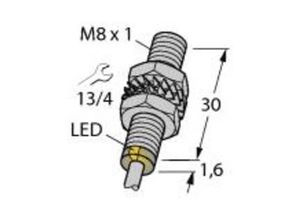 4047101301540 - Induktiver Sensor bündig PNP Schließer BI3U-EM08-AP6X