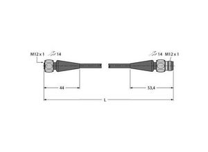 4047101335477 - 6933469 Sensor- Aktor-Steckverbinder konfektioniert 030 m Polzahl 4 1 St