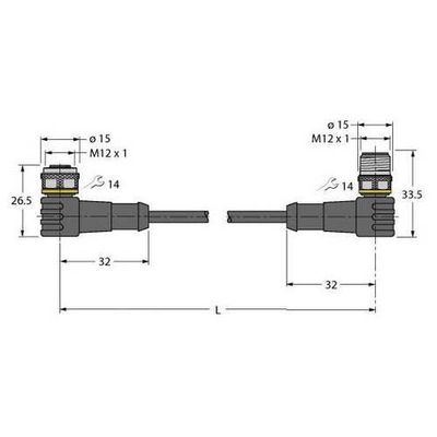 4047101339802 - 6625260 Sensor- Aktor-Steckverbinder konfektioniert 2 m Polzahl 5 1 St