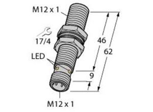 4047101411140 - Induktiver Sensor bündig PNP Wechsler BI4U-EM12EWD-VP6X-H1141