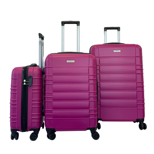 4047125023169 - Kofferset 3-teilig - XXL 76x52x30cm - Travelstar Pink