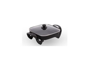 4047125203738 - SCHÄFER Eckige Pizzapfanne 30x30cm Elektrische pfanne 1500W Schwarz