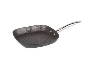 4047125462463 - Profi Grillpfanne 28x28cm Bratpfanne Induktion Antihaftbeschichtung Geeignet für alle Herdarten - Michelino