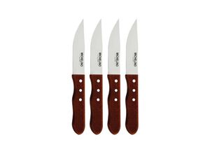 4047125525076 - 4-tlg Jumbo Steakmesser Set Messer Steakmesser mit Wellenschliff - Michelino