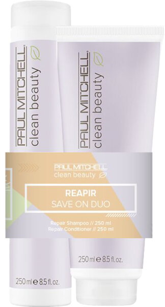 4047162025638 - Aktion - Clean Beauty Save On Duo Repair - Clean Beauty Repair Shampoo 250 ml + Conditioner 250 ml