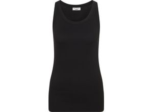 4047255322446 - Marc OPolo DENIM Tank Top Rippstruktur Jersey für Damen schwarz L