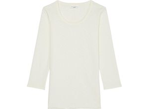 4047255564174 - Marc OPolo DENIM T-Shirt 3 4-Arm für Damen weiß M