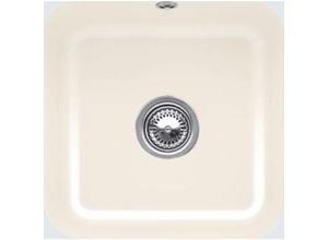 4047289527855 - Villeroy&Boch Spülbecken Küchenspüle Cisterna 50 Crema 445x445mm Unterschrankbreite 50cm