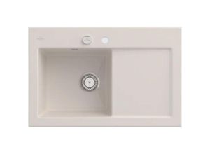 4047289528319 - Villeroy&Boch Spülbecken Küchenspüle Subway 45 Crema 780x510mm Unterschrankbreite 45cm