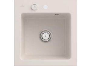 4047289853961 - Villeroy&Boch Spülbecken Küchenspüle Subway 45 xs Crema 475x510mm Unterschrankbreite 45cm - Crema