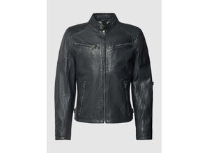 4047355731612 - Lederjacke mit Stehkragen Modell MARC LAKEV