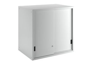 4047417507650 - LISTA Aufsatzschrank mit Schiebetüren Türen aus Vollblech HxBxT 1000 x 1023 x 725 mm lichtgrau 4047417507650 - LISTA Aufsatzschrank mit Schiebetüren Türen aus Vollblech HxBxT 1000 x 1023 x 725 mm lichtgrau