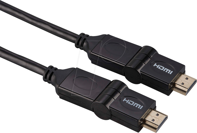 4047443376046 - HAMA 182015 - HDMI Kabel 4K 60 Hz Rotation 15m