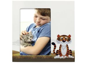 4047443381507 - - Kinder Portrait Bilderrahmen Tiger Liam 10x15cm