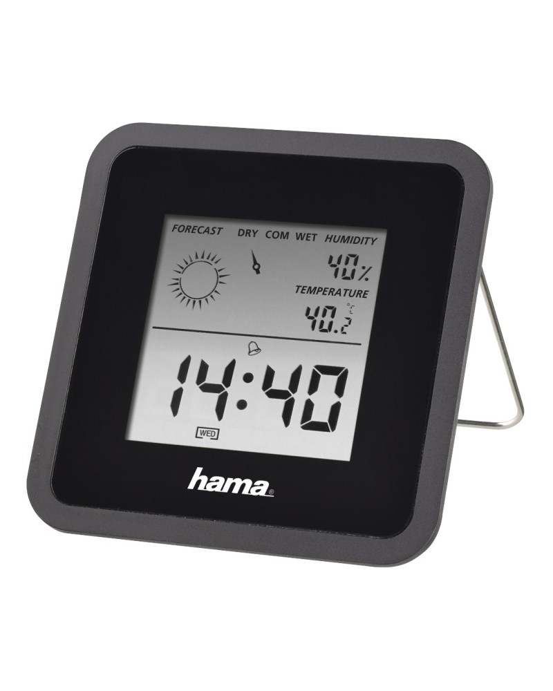 4047443415042 - »Thermo- Hygrometer TH50 Schwarz Thermometer« Wetterstation schwarz