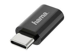 4047443437112 - Usb 20 Adapter [1x Micro-USB-Buchse - 1x usb-c® Stecker] - Hama