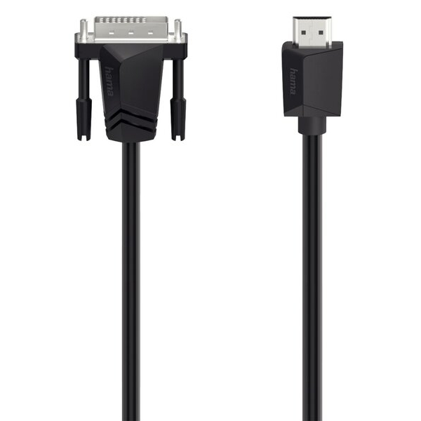 4047443444790 - DVI Adapterkabel DVI-D 24+1pol Stecker HDMI-A Stecker 15 m Schwarz 00200715 DVI-Kabel