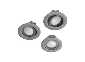 4047443476791 - HAMA 3er Pack App und Sprachsteuerbare WLAN-LED - Einbauspots Warmweiß bis Tageslicht