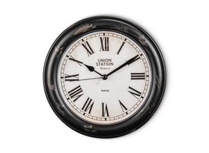 4047443482969 - Vintage-Wanduhr Urban Ø 22 cm geräuscharm