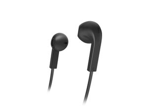 4047443484024 - Kopfhörer Advance Earbuds Mikrofon Flachbandkabel Schwarz