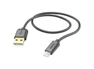 4047443486080 - USB-Ladekabel USB 20 Apple Lightning Stecker USB-A Stecker 150 m Schwarz 00201580