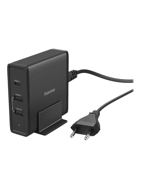 4047443486707 - USB-Ladestation 65 w Innenbereich Ausgangsstrom (max) 3000 mA usb-a usb-c® Anzahl Ausgänge - Hama