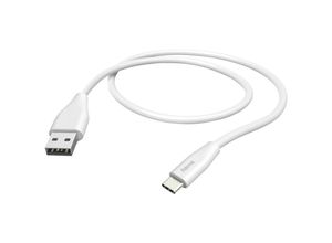 4047443486929 - USB-Ladekabel usb 20 usb-a Stecker usb-c® Stecker 150 m Weiß 00201596 - Hama