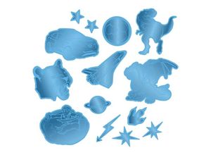 4047443492739 - Reflektierendes Sticker-Set Rot-blau 4047443492739 - Reflektierendes Sticker-Set Rot-blau