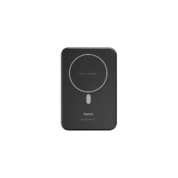 4047443498021 - MagPower5 wireless Powerbank 5000 mAh schwarz 4047443498021 hama