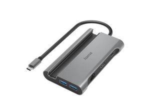 4047443502322 - Connect2Mobile 7 Port USB 32 Gen 1-Hub (USB 30) mit Schnellladeport mit USB-C Stecker Ultra HD-fähig Grau