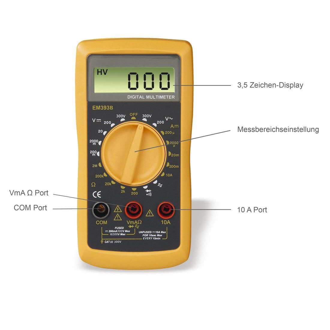 4047443506009 - CAT III Multimeter 4047443506009 hama