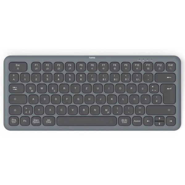 4047443520418 - WK-500 Tastatur kabellos schwarz 4047443520418 Hama