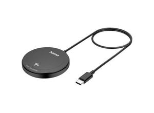 4047443522306 - 00201725 Kabelloses Qi2-Ladepad 15W Wireless Fast Charger magnetisch Schwarz (00201725) - Hama