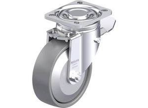 4047526371470 - 946718 LH-PO 125KA-1-ST-ELS-FA Stahlblech-Lenkrolle Rad-Durchmesser 125 mm Tragfähigkeit (max) 300 kg 1 St