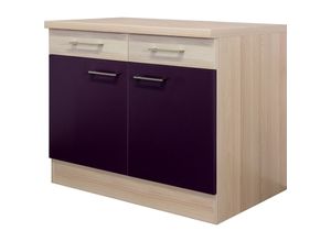 4047584024448 - Unterschrank Focus Aubergine 100 cm