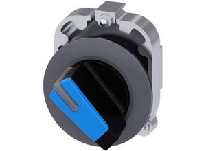 4047621054230 - 3SU10622DF500AA0 3SU1062-2DF50-0AA0 Knebelschalter Frontring Metall beleuchtbar Knebel Sandgrau Blau 1 x 90 ° 1 St