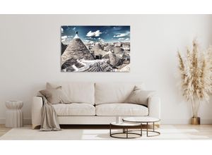 4047809883102 - Acrylglasbild QUEENCE Ellos Bilder Gr B H 120 cm x 80 cm Acrylglasbild Landschaft Querformat 1 St blau Acrylglasbilder