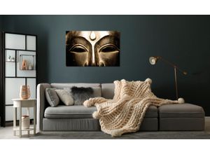 4047809883225 - Acrylglasbild »Elron« Gesicht-Buddhismus-Bangkok-Mode-Fashion-Spirituelle Bilder (1 St) Fine Art-Print in Galeriequalität