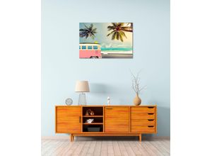 4047809885465 - Acrylglasbild »Enka« Strand-Italien-Spanien-Strand-Himmel-Meer-Meer Bilder-Sport-Fahrzeuge (1 St) Fine Art-Print in Galeriequalität