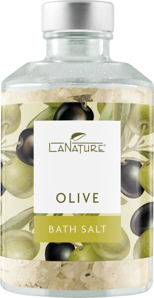 4047816582227 - Badesalz in Dekoglas Olive mit Beerenblä tter 250 g 4047816582227 - Badesalz in Dekoglas Olive mit Beerenblä tter 250 g