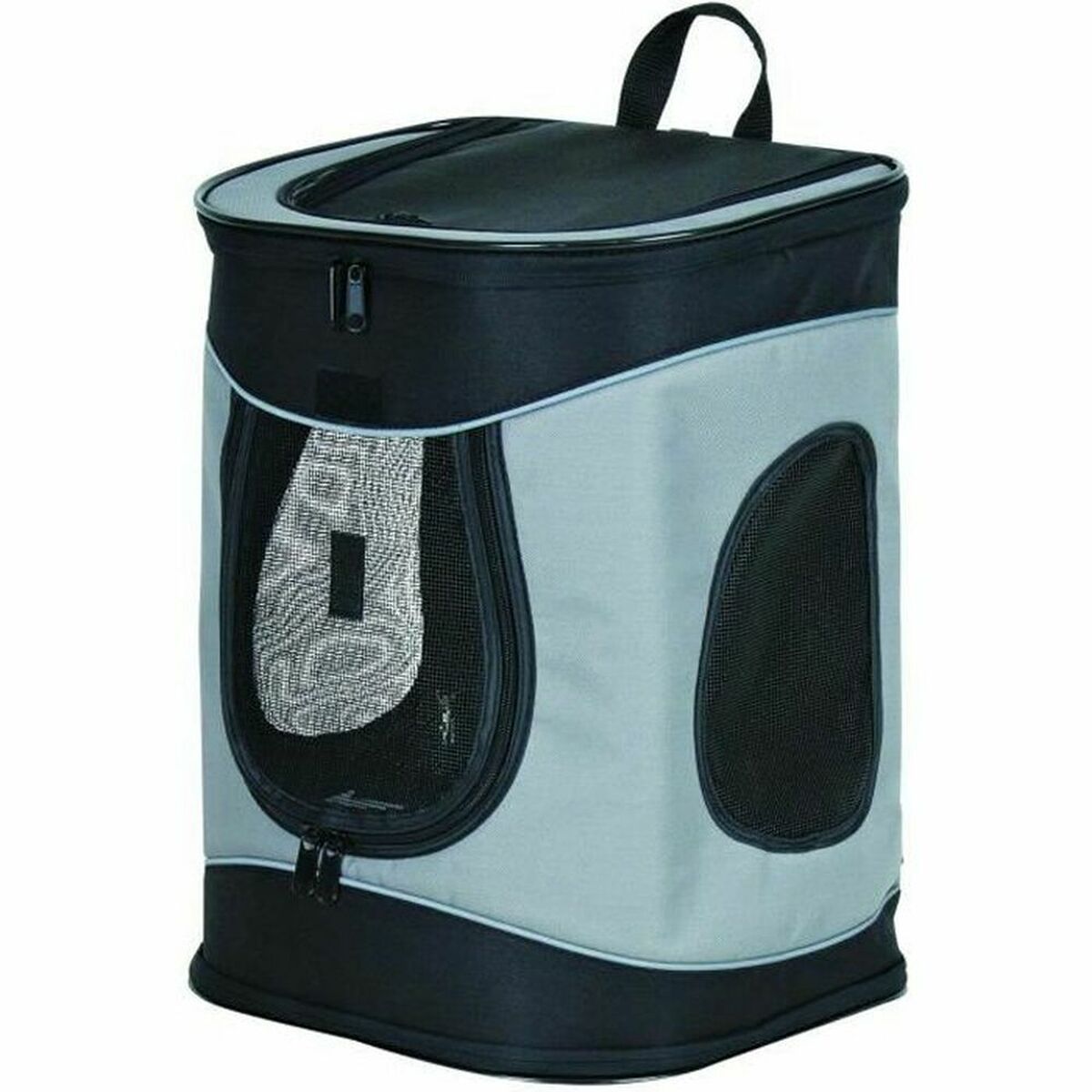 4047974289440 - Trixie - Hunde-Rucksack - Hundetasche Timon - Schwarz Grau - 34X30X44 CM 4047974289440 - Trixie - Hunde-Rucksack - Hundetasche Timon - Schwarz Grau - 34X30X44 CM