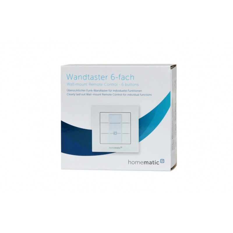 4047976423088 - Homematic IP Taster Smart Home Wandtaster 6 - fach (HMIP-WRC6)