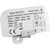 4047976543465 - Homematic IP Smart Home Schaltaktor mit Tastereingang (16 A) HmIP-FSI16 Unterputz