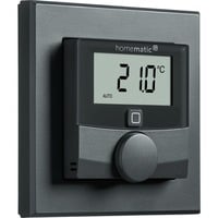 4047976598205 - Homematic IP Smart Home Wandthermostat HmIP-WTH-A mit Luftfeuchtigkeitssensor anthrazit