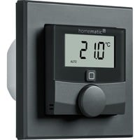 4047976599288 - Homematic IP Smart Home Wandthermostat mit Schaltausgang HmIP-BWTH-A – für Markenschalter anthrazit