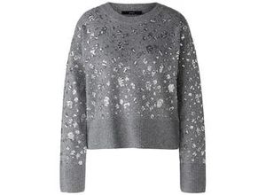 4047987624740 - Rundhals-Pullover oui grau 36