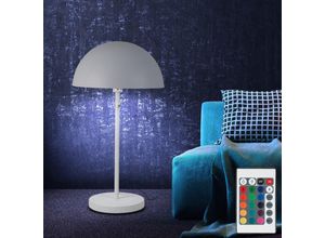 4048194086840 - Etc-shop - Stehlampe Wohnzimmer Touch Wohnzimmerlampe Standleuchte weiß Touchschalter dimmbar Fernbedienung 1x rgb led 85W 806Lm warmweiß DxH 40